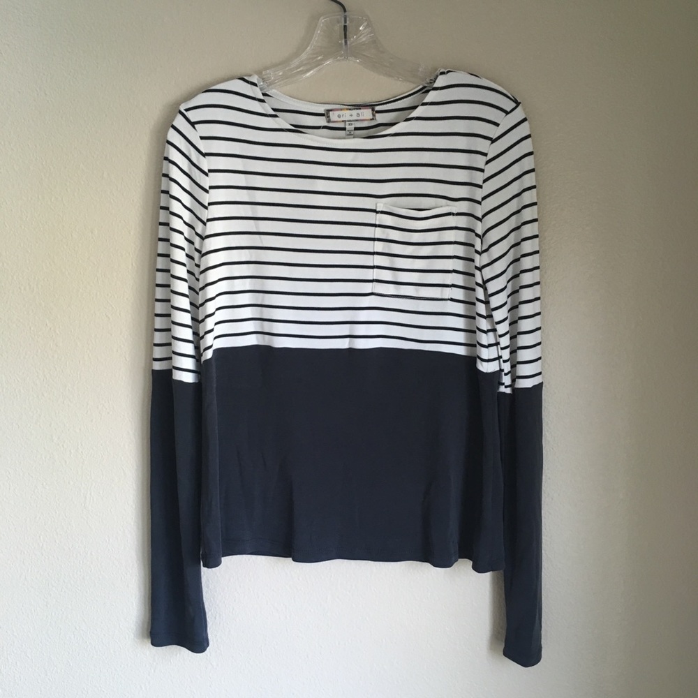 Anthropologie Striped Top